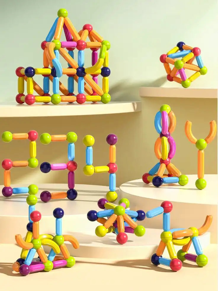 Magnetic Sticks Blocks (25 pieces) | Educational Toy