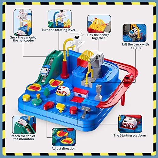 Car Adventure (4 Cars) | Activity Toy