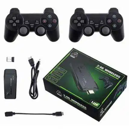 2.4 g Wireless Controller Gamepad | 64GB, Built-in 20,000+ Games | Activity Toy