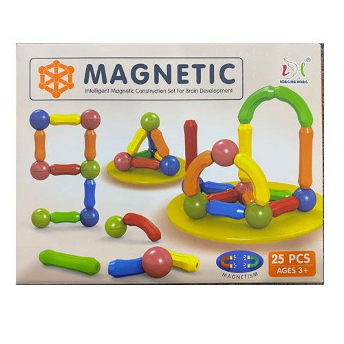 Magnetic Sticks Blocks (25 pieces) | Educational Toy